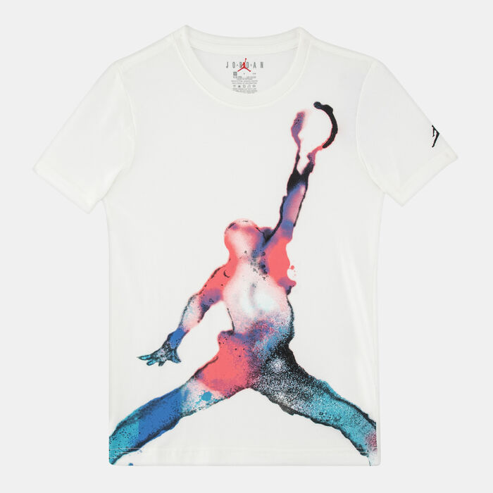 Nike Kids' Poolside Jumpman T-Shirt Brown Nike Kids' Poolside Jumpman T-Shirt Brown image number 0