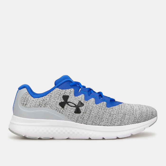 Under Armour Men's UA Charged Impulse 3 Knit Running Shoe Grey Under Armour Men's UA Charged Impulse 3 Knit Running Shoe Grey image number 0