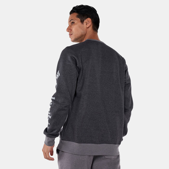 Columbia Men's Columbia™ Logo Fleece Crew Sweatshirt Multi-Color Columbia Men's Columbia™ Logo Fleece Crew Sweatshirt Multi-Color image number 1