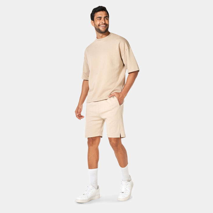 Sun and Sand Sports Men's Interlock Shorts Beige Sun and Sand Sports Men's Interlock Shorts Beige image number 2