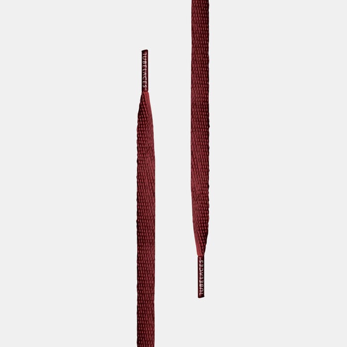 TUBELACES Flat Shoelaces (5 Pieces) Red TUBELACES Flat Shoelaces (5 Pieces) Red image number 1