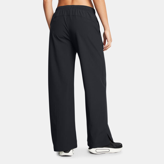Under Armour Women's Rival Wide Leg Pants Black image number 1
