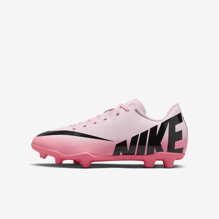 Nike Kids' Mercurial Vapor 15 Club MG Football Shoes Pink Nike Kids' Mercurial Vapor 15 Club MG Football Shoes Pink image number 0