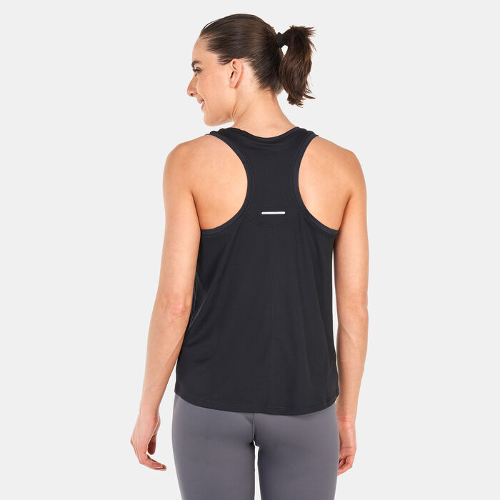 ASICS Women's Race Tank Top Black ASICS Women's Race Tank Top Black image number 1