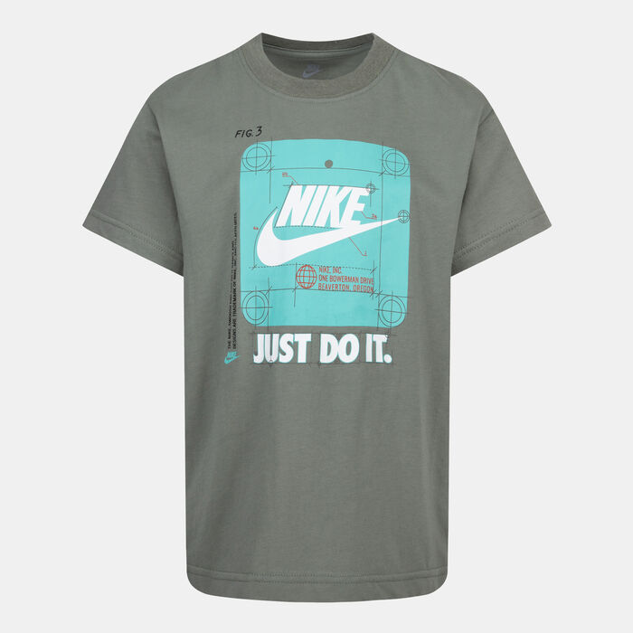 Nike Kids' Future Utility T-Shirt Grey Nike Kids' Future Utility T-Shirt Grey image number 0