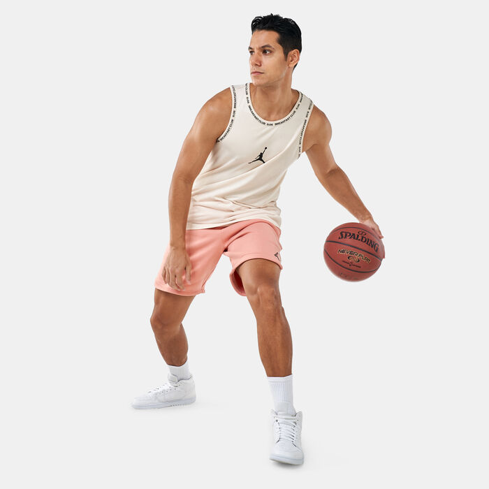 Jordan Men's Dri-FIT Sport Graphic Tank Top Ivory image number 2