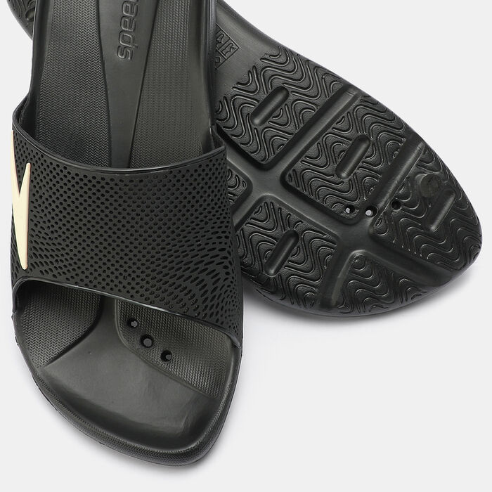 Speedo Men's ATAMI II MAX AM Slides Black Speedo Men's ATAMI II MAX AM Slides Black image number 2