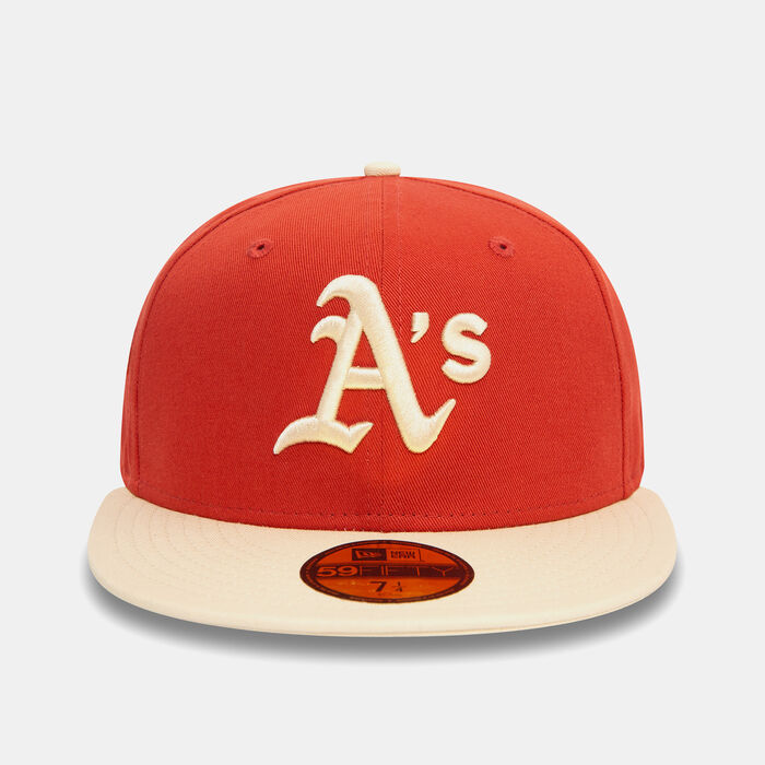 New Era Men's MLB Oakland Athletics Side Patch 59FIFTY Cap Orange New Era Men's MLB Oakland Athletics Side Patch 59FIFTY Cap Orange image number 0