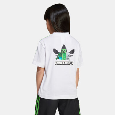 adidas Originals Kids' Minecraft T-Shirt White