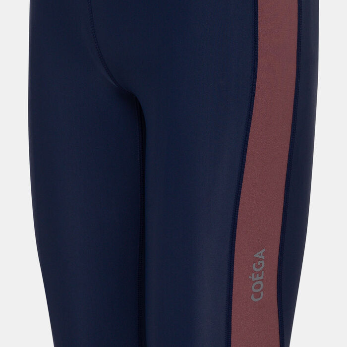 COEGA Women's 3/4 Swimming Leggings Blue COEGA Women's 3/4 Swimming Leggings Blue image number 2