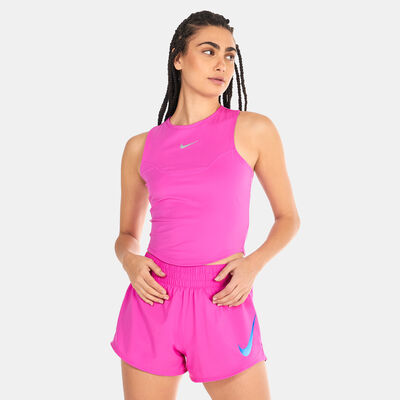 Nike Women's Run Division Dri-FIT Tank Top Pink