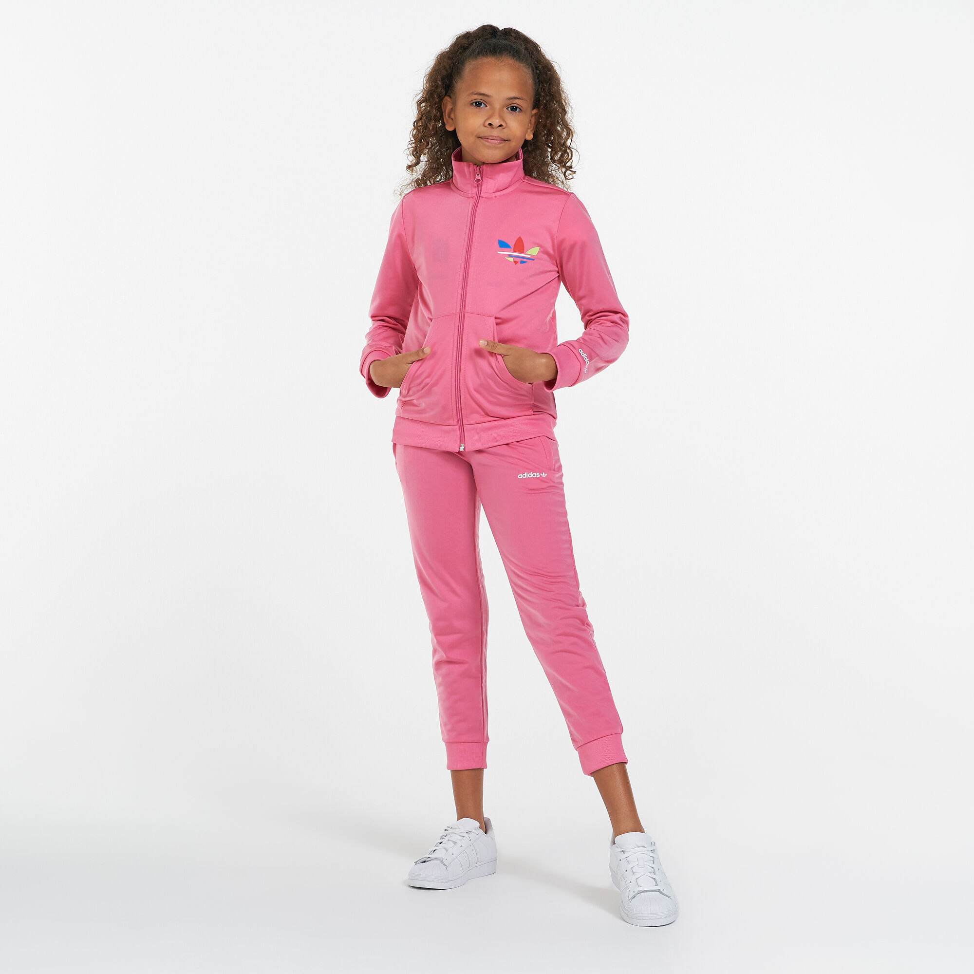 Pink tracksuit infant discount