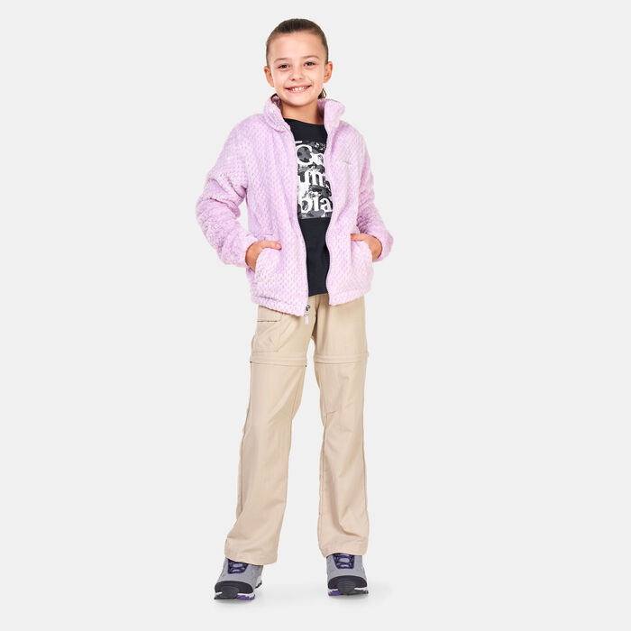 Columbia Kids' Fire Side™ Sherpa Jacket Red image number 2