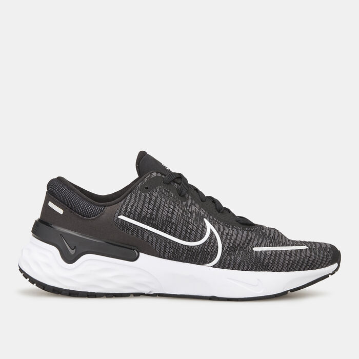 Nike Men's Renew Run 4 Shoe Black image number 0