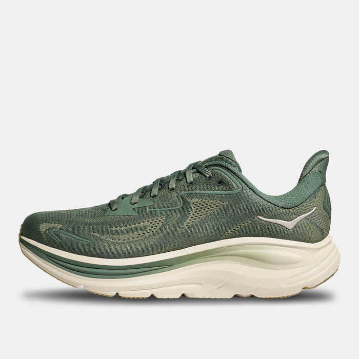 HOKA Men's Clifton 10 Running Shoes Green image number 2