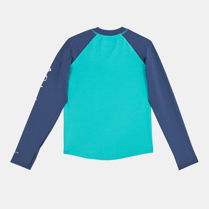 Columbia Kids' Sandy Shores™ Sunguard Long Sleeve T-Shirt Blue Columbia Kids' Sandy Shores™ Sunguard Long Sleeve T-Shirt Blue image number 1