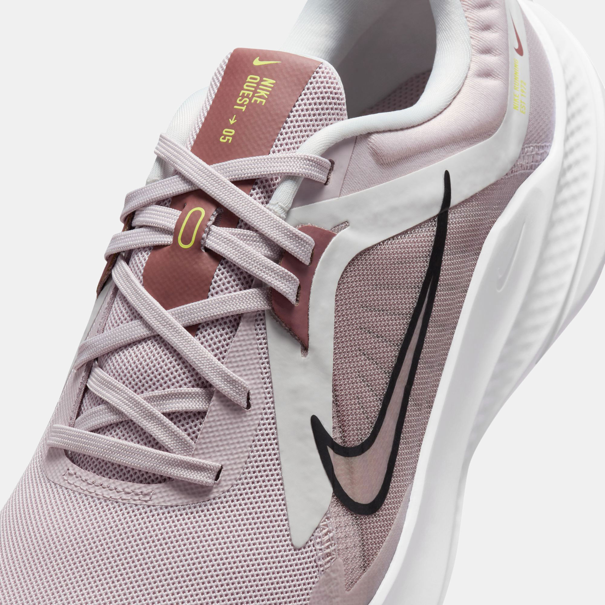 Shop Nike Women's Quest 5 Road Running Shoe Pink Online in