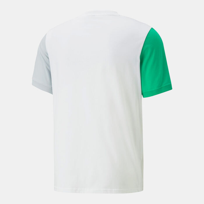 PUMA Men's Classics Block T-Shirt White PUMA Men's Classics Block T-Shirt White image number 1