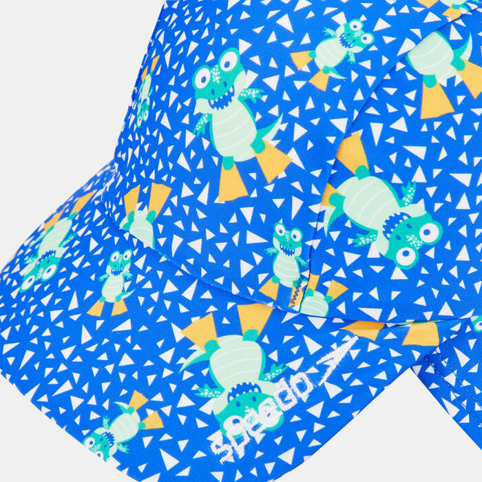 Speedo Kids' Sea Squad Sun Protection Swimming Hat (Baby and Toddler) Blue Speedo Kids' Sea Squad Sun Protection Swimming Hat (Baby and Toddler) Blue image number 2