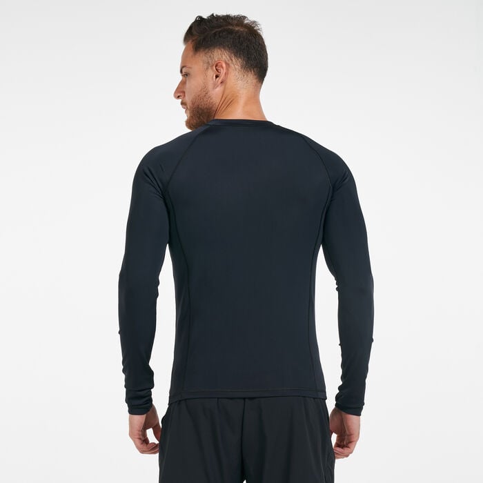 COEGA Men's Long Sleeves Rashguard Black COEGA Men's Long Sleeves Rashguard Black image number 1