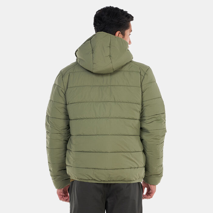 Timberland Men's Garfield Mid Weight Hooded Puffer Jacket Green image number 1