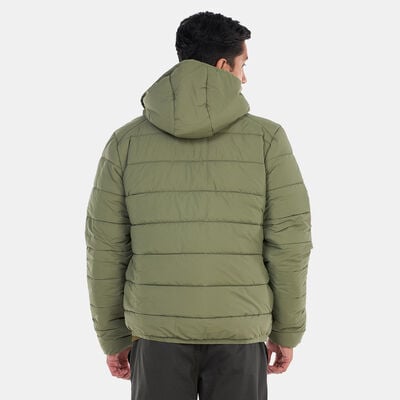 Timberland Men's Garfield Mid Weight Hooded Puffer Jacket Green Timberland Men's Garfield Mid Weight Hooded Puffer Jacket Green