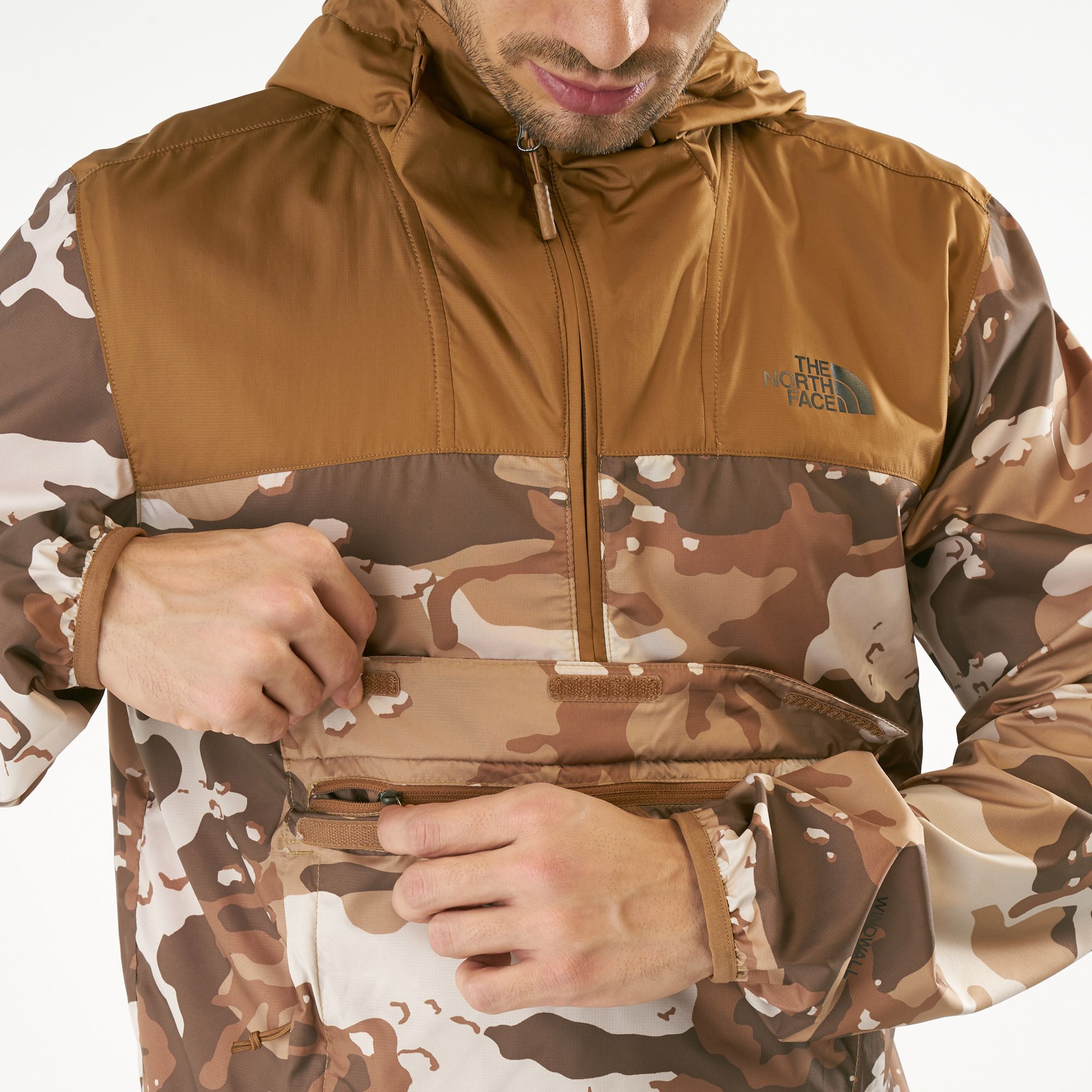 Men's novelty fanorak jacket discount