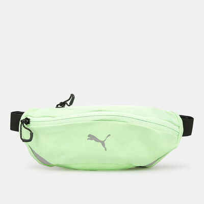 PUMA Men's Performance Running Classic Waist Bag Green PUMA Men's Performance Running Classic Waist Bag Green