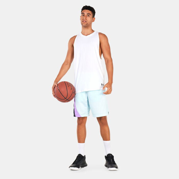 Under Armour Men's Curry Splash 9-inch Shorts Blue Under Armour Men's Curry Splash 9-inch Shorts Blue image number 2