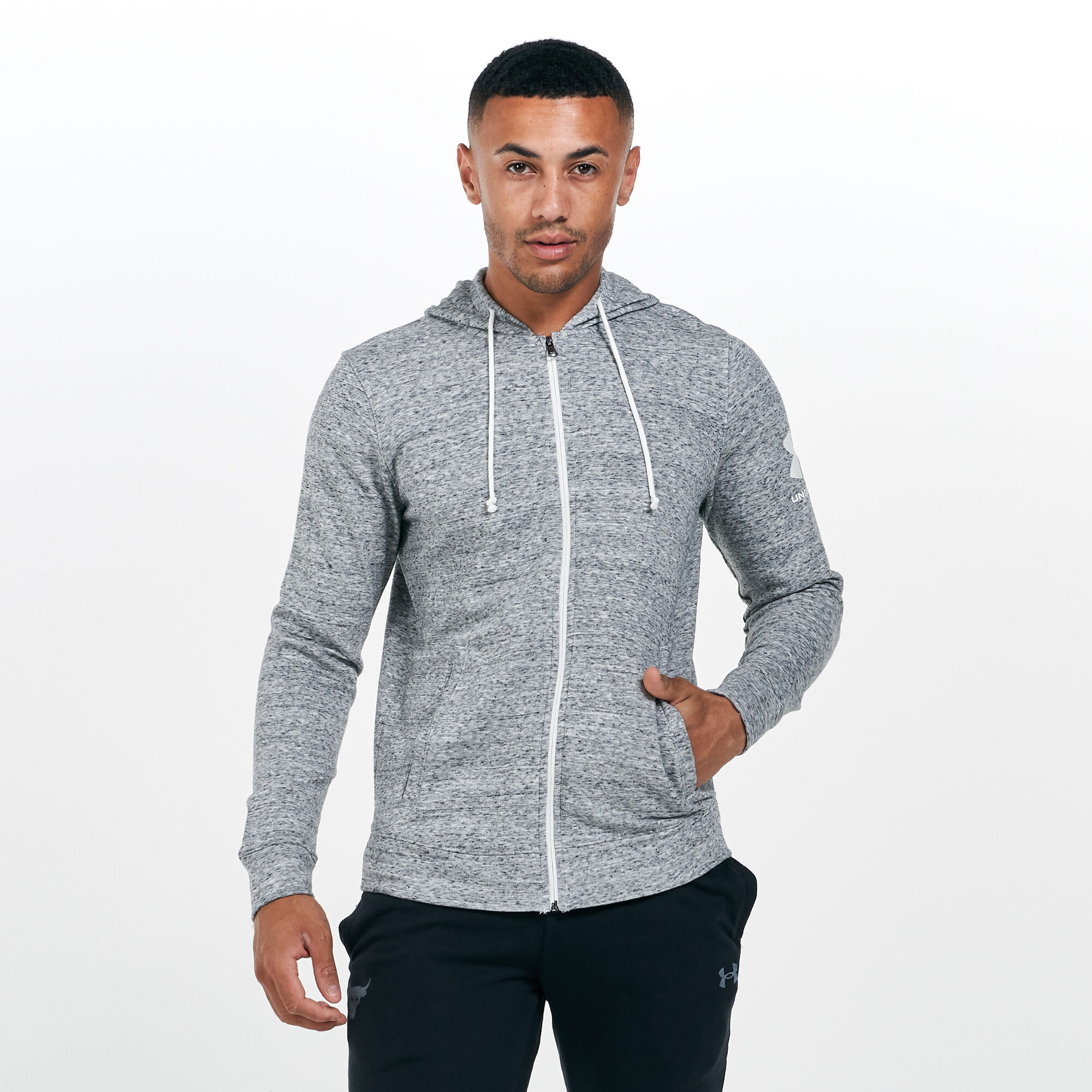 Men's under armour tech terry full zip hoodie discount