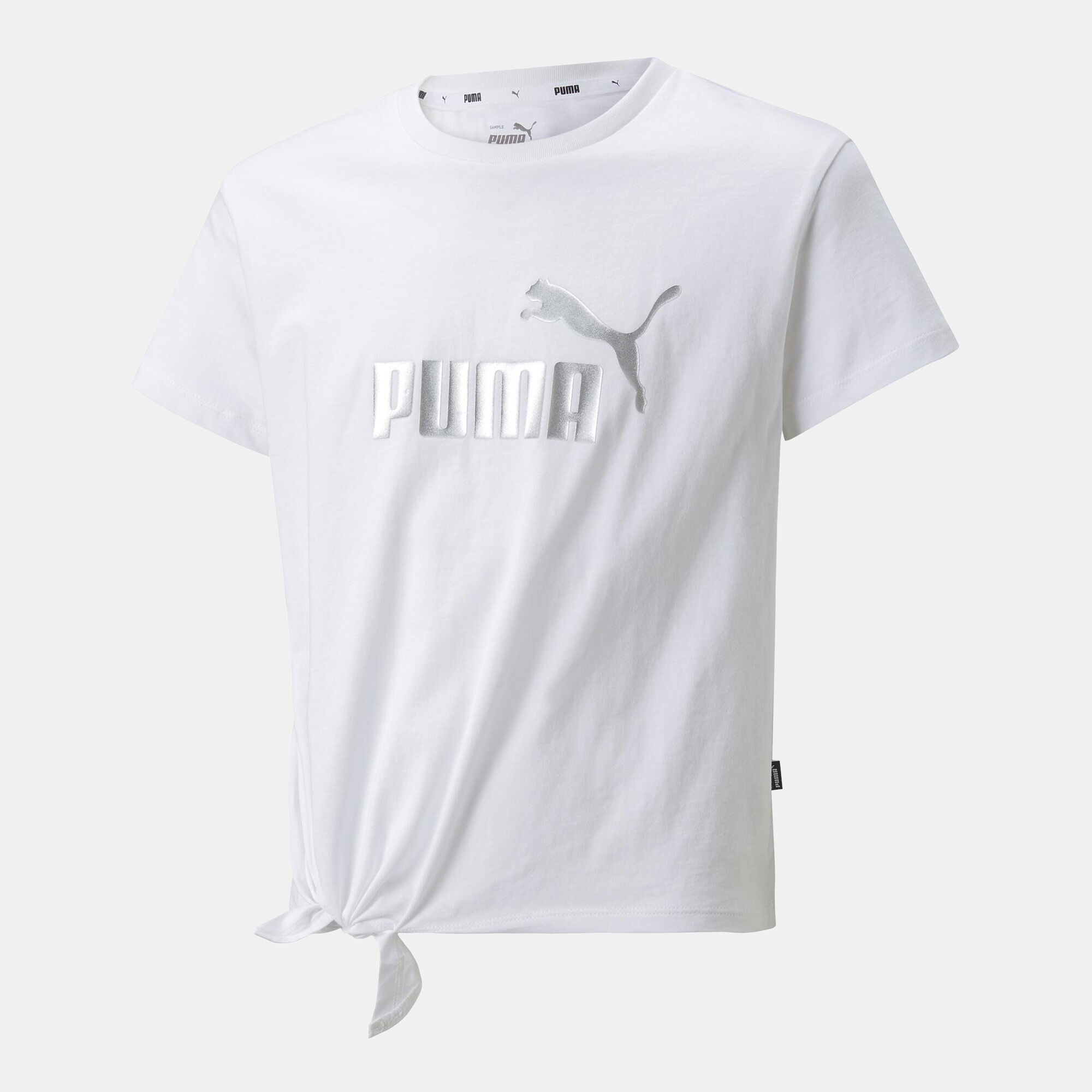| ESS+ T-Shirt KSA SSS Logo Knotted Kids\' PUMA in