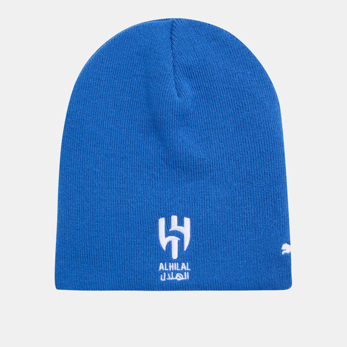 PUMA Kids' Al Hilal Reversible Beanie Blue PUMA Kids' Al Hilal Reversible Beanie Blue image number 0