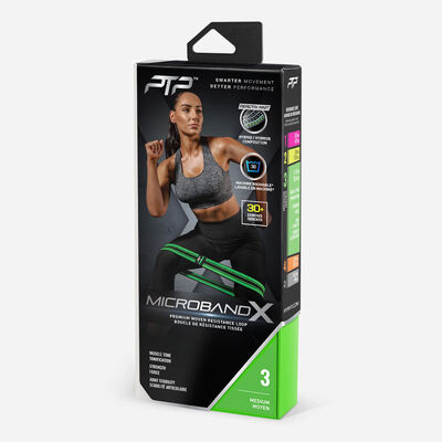 PTP Microband X Medium Resistance Band Green PTP Microband X Medium Resistance Band Green