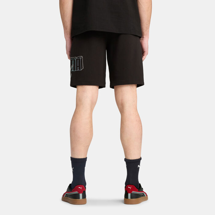 PUMA Men's Essential Logo Lab Execution Shorts Black PUMA Men's Essential Logo Lab Execution Shorts Black image number 1