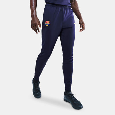 Nike Men's FC Barcelona Strike Knit Football Track Pants Purple