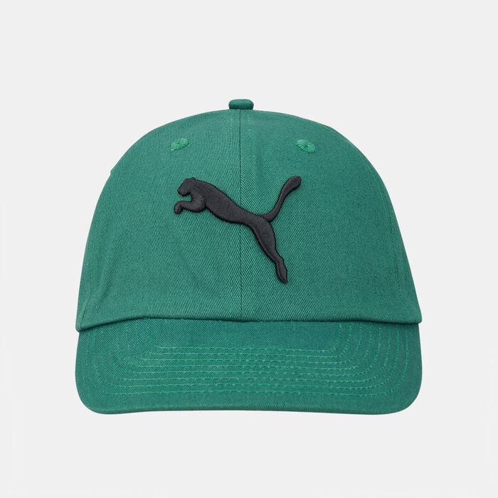 PUMA Men's Essential Cat Logo Cap White PUMA Men's Essential Cat Logo Cap White image number 0