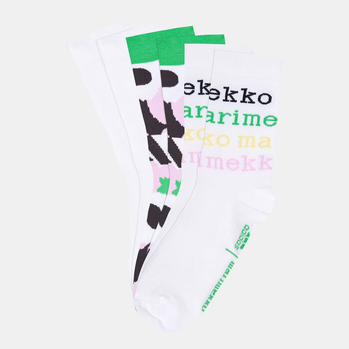 adidas Kids’ x Marimekko Socks (3 Pack) White image number 0