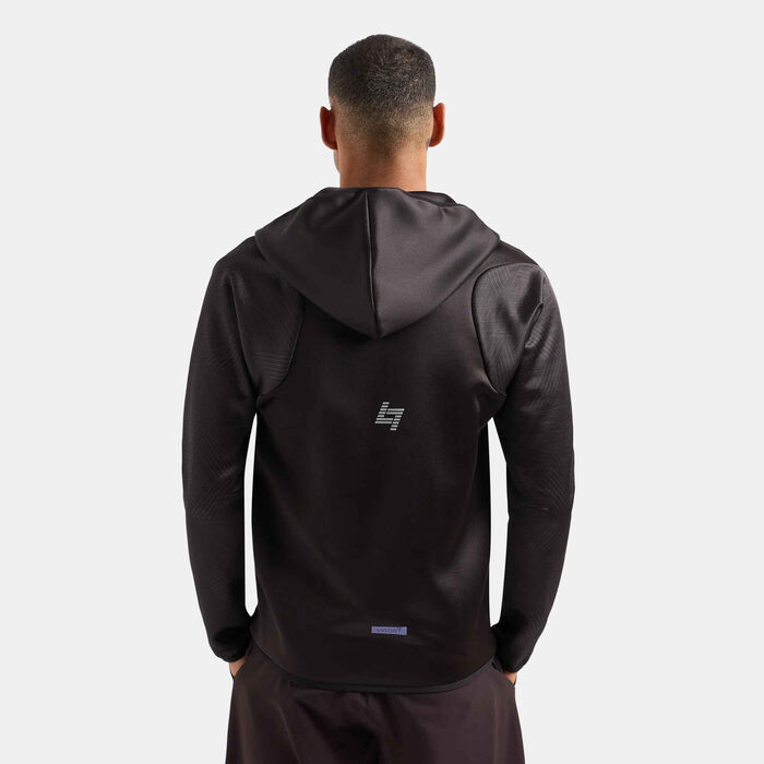 EA7 Emporio Armani Men's Vigor7 Full-Zip Hoodie Brown image number 1