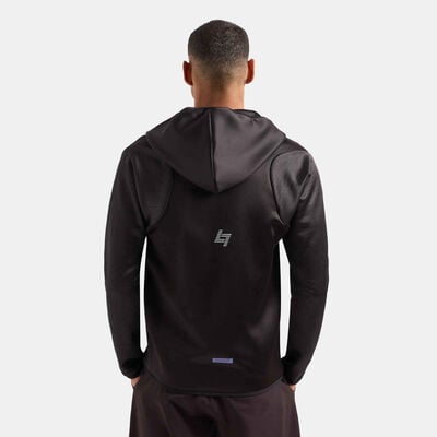 EA7 Emporio Armani Men's Vigor7 Full-Zip Hoodie Brown EA7 Emporio Armani Men's Vigor7 Full-Zip Hoodie Brown