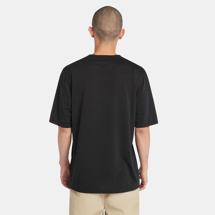 Timberland Men's UV Protection Outdoor Graphic T-Shirt Black image number 1