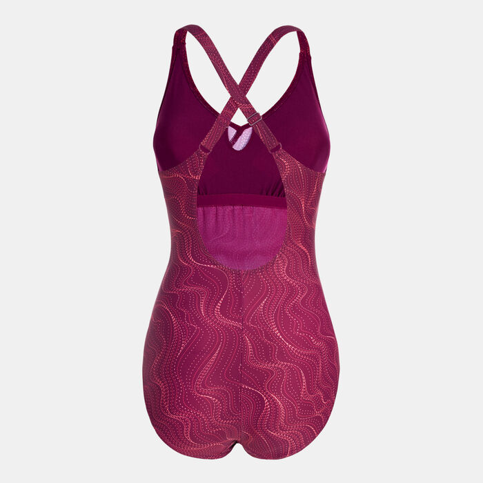Speedo Women's Printed Lexi One-Piece Swimsuit Pink Speedo Women's Printed Lexi One-Piece Swimsuit Pink image number 1