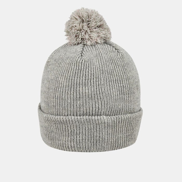 Nike Kids' Ribbed Pom Beanie (Young Kids) Grey Nike Kids' Ribbed Pom Beanie (Young Kids) Grey image number 1