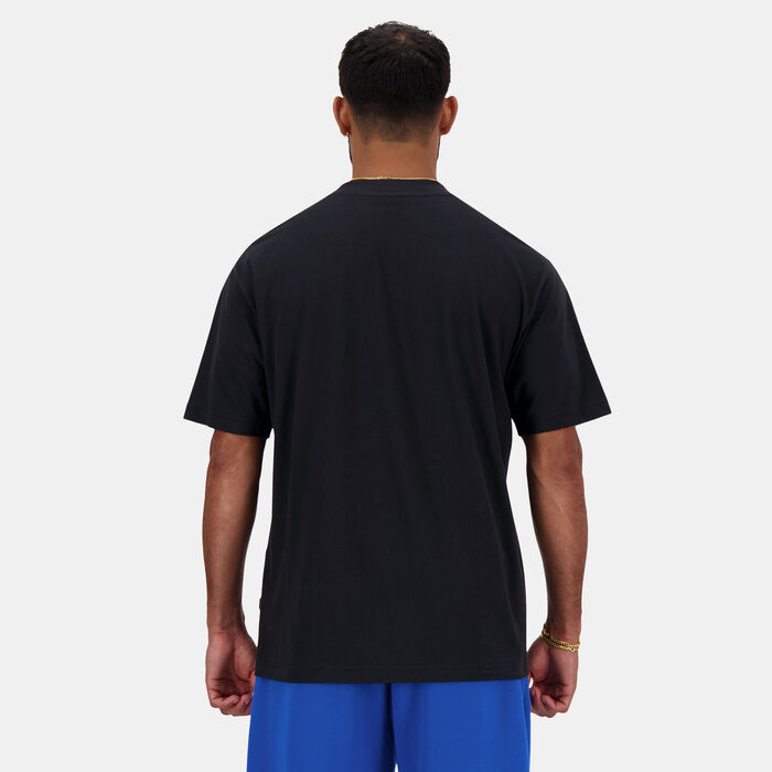 New Balance Men's Advert Graphics T-Shirt Black New Balance Men's Advert Graphics T-Shirt Black image number 1