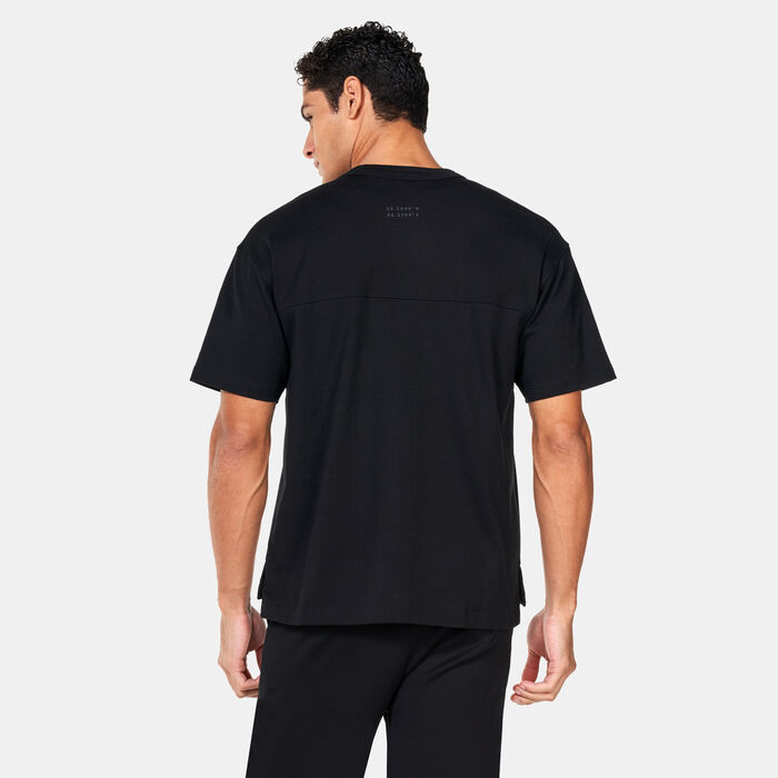 Sun and Sand Sports Men's Hybrid T-Shirt Black Sun and Sand Sports Men's Hybrid T-Shirt Black image number 1