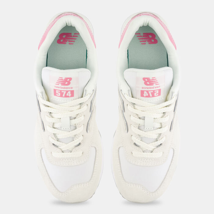 New Balance Women's 574 Shoes Pink image number 3
