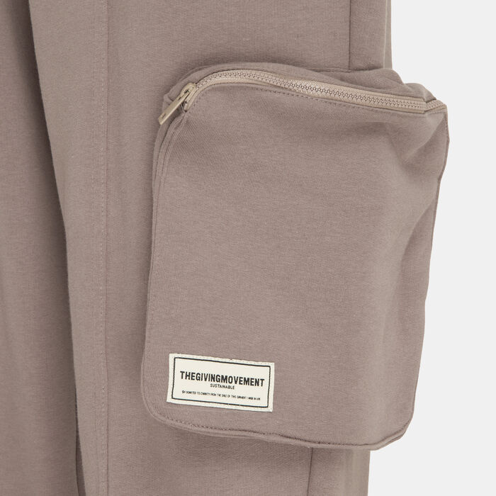 The Giving Movement Men's Cargo Joggers Brown The Giving Movement Men's Cargo Joggers Brown image number 2