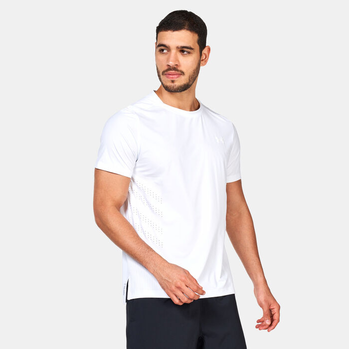 Under Armour Men's Iso-Chill Laser Heat T-Shirt White Under Armour Men's Iso-Chill Laser Heat T-Shirt White image number 0