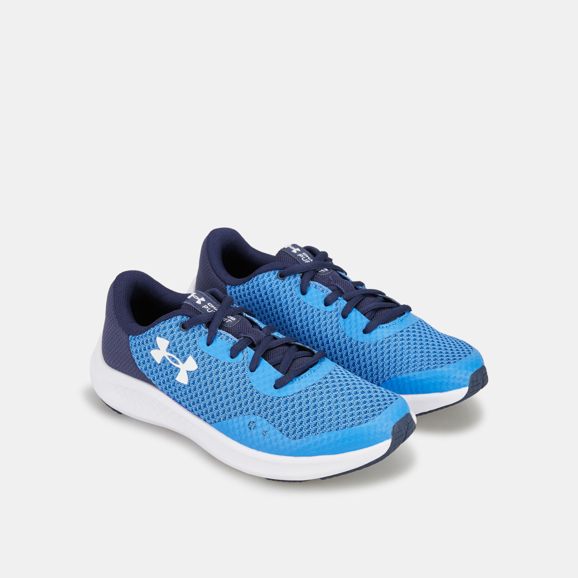 Buy Under Armour Kids UA BGS Charged Pursuit 3 Shoe Blue in KSA SSS