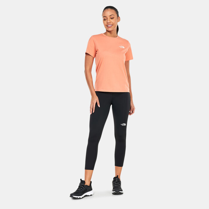 The North Face Women's Flex High Rise 7/8 Leggings Pink The North Face Women's Flex High Rise 7/8 Leggings Pink image number 2