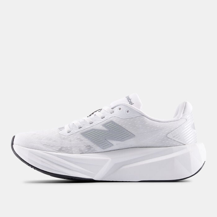 New Balance Women's FuelCell Rebel v5 Running Shoes White New Balance Women's FuelCell Rebel v5 Running Shoes White image number 2